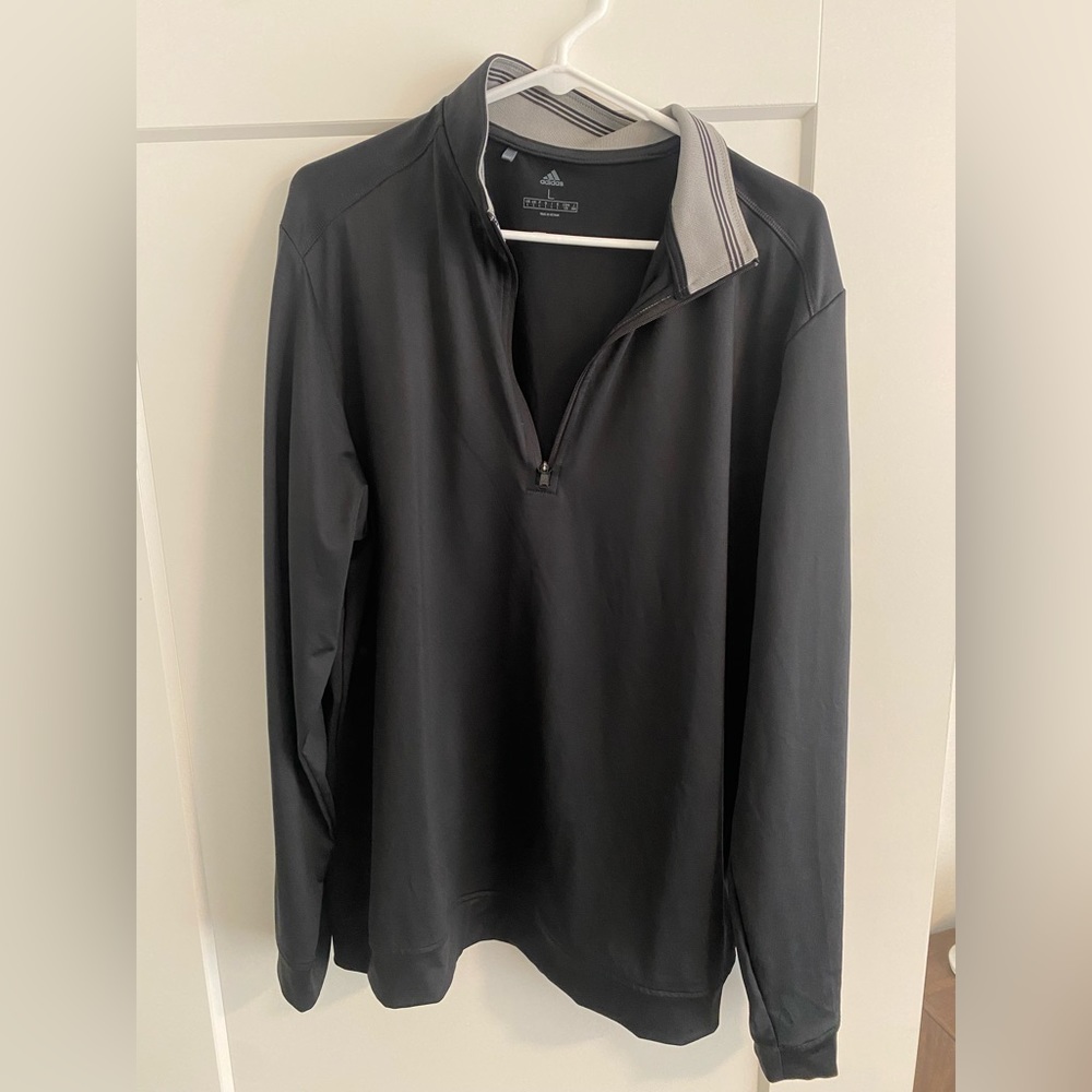 Adidas Quarter-Zip Jacket - Black